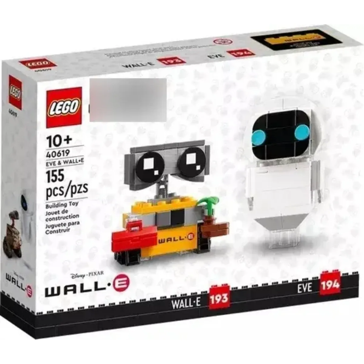 LEGO BRICKHEADZ: Eve & Wall-E 40619