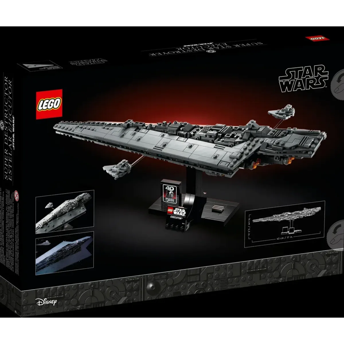 Lego® Star Wars: Executor Super Star Destroyer Nave #75356 630 Star Wars — foto 4