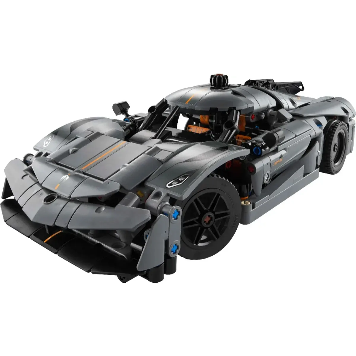 Lego Technic Koenigsegg Jesko Absolut Hypercar Grey 42173 — foto 6