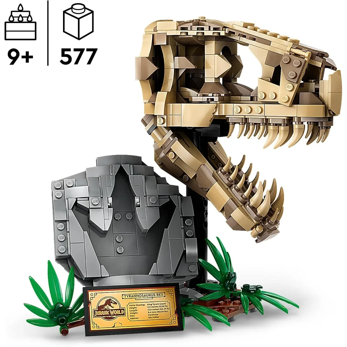 LEGO Jurassic World Fósiles de T. rex 76964 – 577 piezas  — foto 3