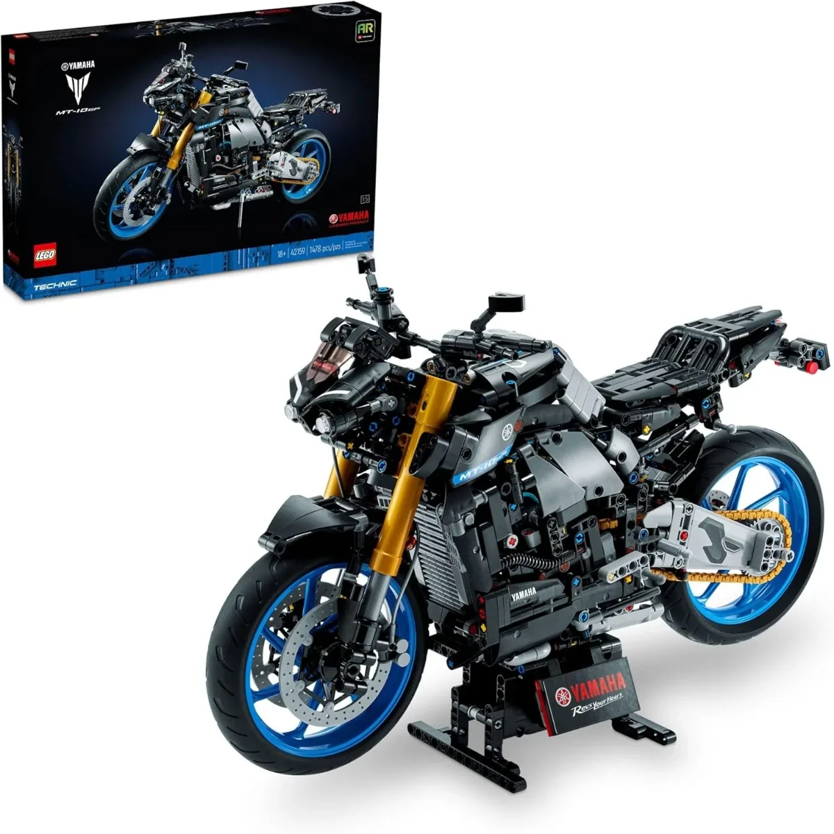 LEGO Technic Yamaha MT10  42159- 1478 piezas