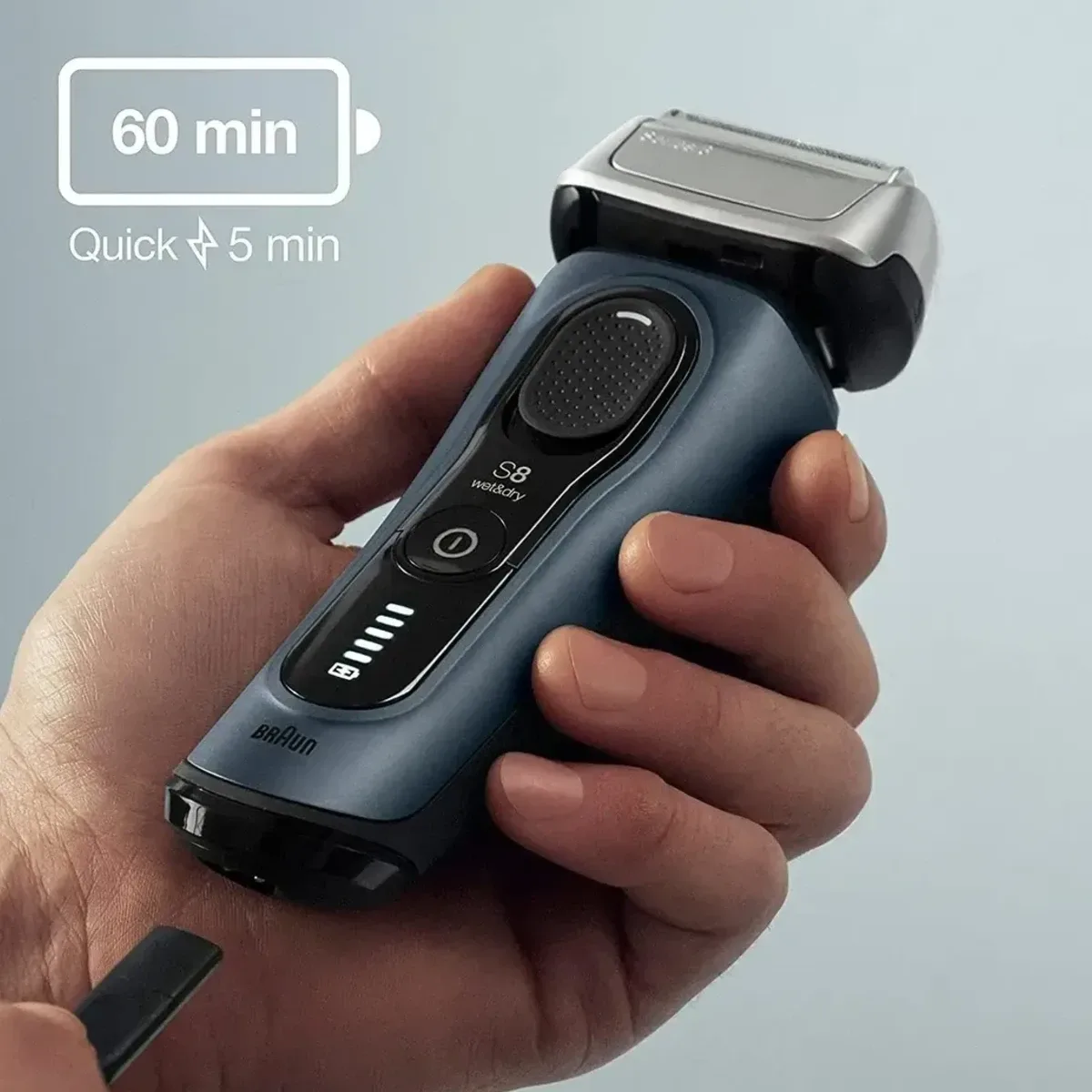 Braun Series 8 8457cc – Rasuradora Eléctrica con Estación de Limpieza — foto 2