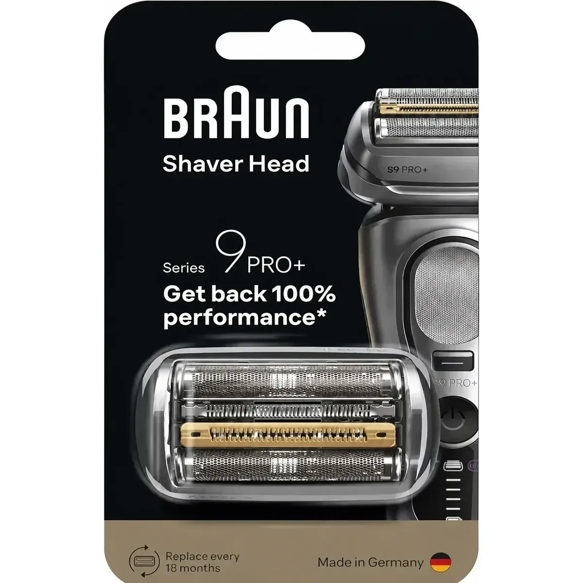 Braun 96M – Cabezal de Repuesto Original para Series 9 y Series 9 Pro